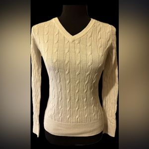 Merona S White Sweater